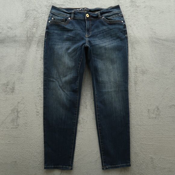 INC International Concepts Jeans Women's Size 12S Mid-Rise Skinny Leg 28" Inseam - Picture 1 of 16
